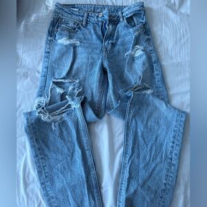 American Eagle Outfitters Light Blue Denim